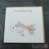 Birthday Card in the Pet Range - Mel the Fish