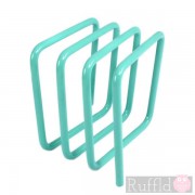 Letter Rack in Turquoise