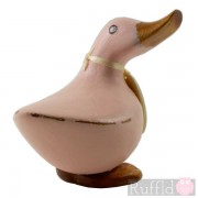 Duckling in Pastel Pink with Sideways Glance