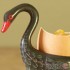 Egg Cup - Black Swan Design