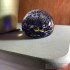 Paperweight - Salsa Collection - Round Glass in Purple Design