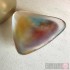 Glass Pebble - Salsa Collection - Turquoise and Amber Design