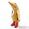 Parent Wooden Guin (penguin) In Red Welly Boots.