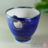 Porcelain Dark Blue Moon Bowl by Richard Baxter
