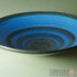 Porcelain Tiny Bowl with Circles on Cobalt Blue by Richard Baxter