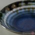 Porcelain Tiny Bowl in Blue/Brown by Richard Baxter