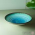 Porcelain Tiny Bowl with Circles on Blue by Richard Baxter