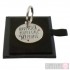 Dog ID Tag with Have Your People Call My People Design by Sweet William