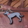 Dog Key Ring - Lurcher Design