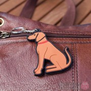 Dog Key Ring - Vizsla Design